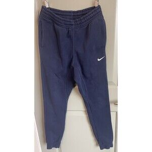 Nike Mens Sweatpants Joggers Navy Blue Gym Loungewear Pants Small